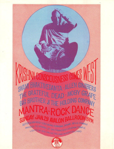 AOR2.018 - The Grateful Dead Handbill - Avalon Ballroom - Condition - 1