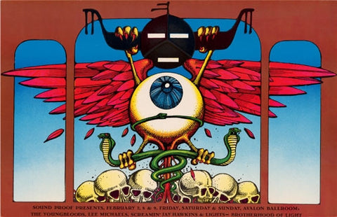 AOR2.022 - The Youngbloods Poster - Avalon Ballroom - Condition - 2