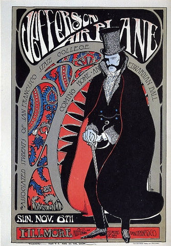 AOR2.081 - Edwardian Ball Poster - San Francisco State - Condition - 2