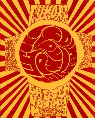 AOR2.082 - Light Sound Dimension Handbill - Fillmore Auditorium - Condition - 1