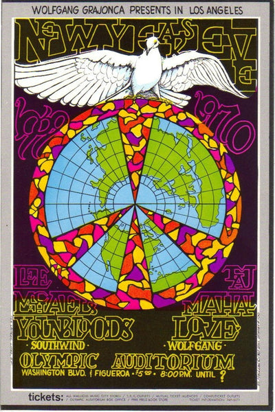 AOR2.101 - Lee Michaels Handbill - Olympic Auditorium - Condition - 1