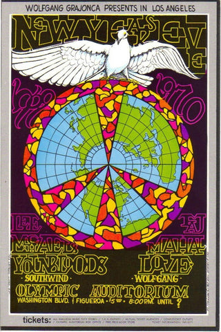 AOR2.101 - Lee Michaels Handbill - Olympic Auditorium - Condition - 1