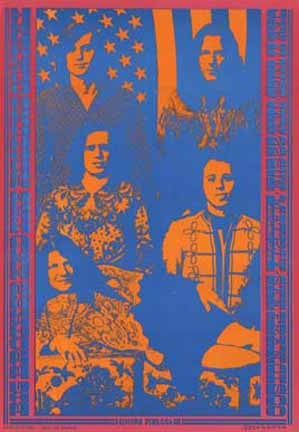 AOR2.126 - Big Brother & The Holding Company Poster - The Matrix - Condition - 2
