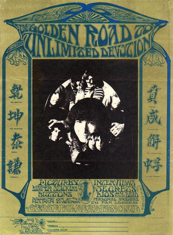 AOR2.194 - The Grateful Dead Handbill - Mailers - Winterland - Condition - 2