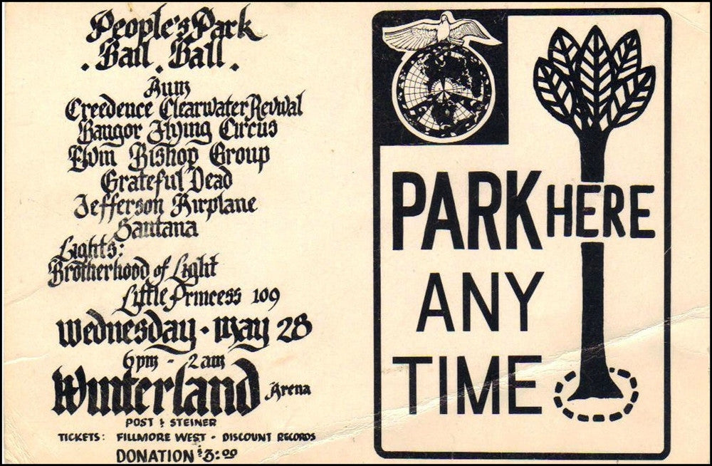 AOR2.204 - Creedence Clearwater Revival Handbill - Winterland - Condition - 1.5