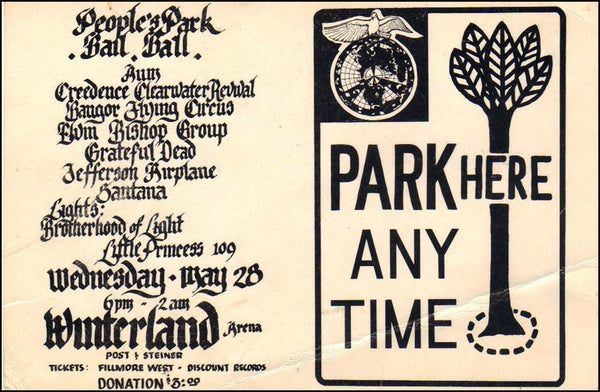 AOR2.204 - Creedence Clearwater Revival Handbill - Winterland - Condition - 1.5