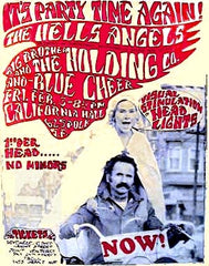 AOR2.248 - Big Brother & The Holding Company Poster - bootleg - Sokol Hall - Condition - 1