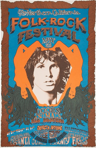 AOR2.341 - The Doors Poster - Farigrounds - Condition - 1