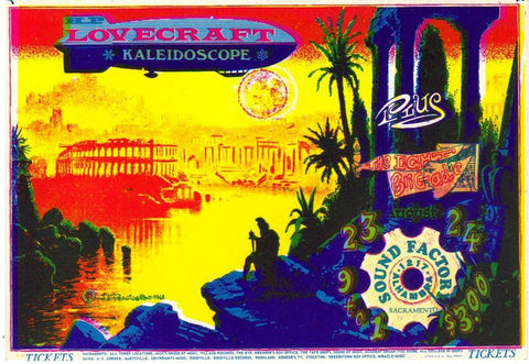 AOR3.009 - H.P. Lovecraft Handbill - Sound Factory - Condition - 1