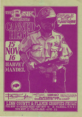 AOR3.088 - Canned Heat Handbill -  The Bank - Condition - 1.5