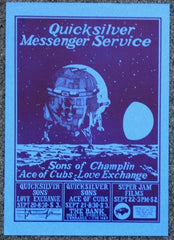 AOR3.089 - Quicksilver Messenger Service Handbill - The Bank - Condition - 2
