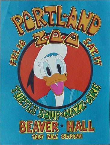 AOR3.111 - Portland Zoo Poster - Kelley signed - Beaver Hall - Condition - 1.5