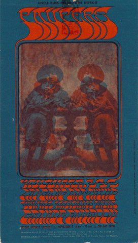 AOR3.137 - Paupers Handbill - Grande Ballroom - Condition - 2