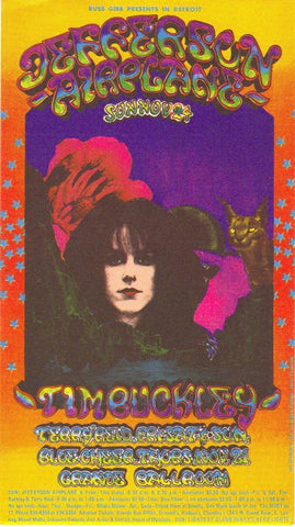 AOR3.158 - Jefferson Airplane Handbill - Grande Ballroom - Condition - 1