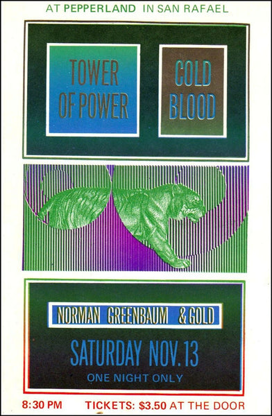 AOR4.087 - Tower of Power Handbill - Pepperland - Condition - 1
