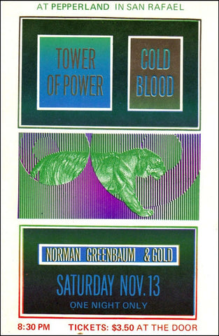 AOR4.087 - Tower of Power Handbill - Pepperland - Condition - 1