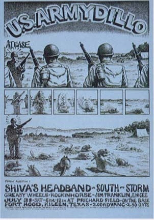 AOR4.173 - Shiva's Headband Poster - Signed Franklin - Fort Hood - Condition - 1