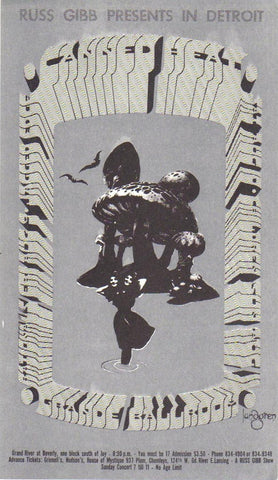 AORP245R - Canned Heat Handbill - Grande Ballroom - Condition - 1