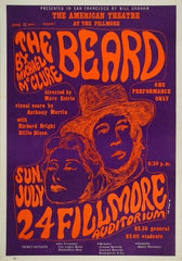 BG019 - Poster - The American Theatre - Fillmore Auditorium (24 - Jul - 66) Condition - 2