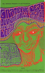 BG045 - The Grateful Dead Handbill - Fillmore Auditorium (13 - Jan - 67) Condition - 1