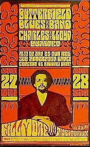 BG047 - Butterfield Blues Band Poster - Fillmore Auditorium (27 - Jan - 67) Condition - 2
