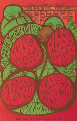 BG078 - Count Basie Poster - Fillmore Auditorium (15 - Aug - 67) Condition - 1