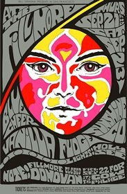 BG084 - Blue Cheer Poster - Fillmore Auditorium (21 - Sep - 67) Condition - 1