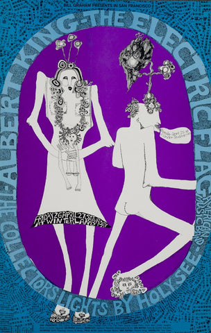 BG117 - Albert King Poster - Fillmore Auditorium (26 - Apr - 68) Condition - 1.5