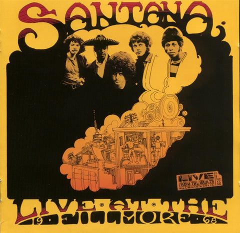BG160 - Santana Poster - Fillmore Auditorium (13 - Feb - 69) Condition - 1.5