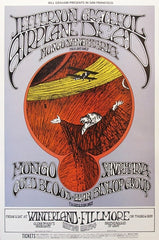 BG171 - Jefferson Airplane Poster - Fillmore Auditorium (01 - May - 69) Condition - 1
