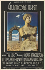 BG178 - The Who Poster - Fillmore Auditorium (17 - Jun - 69) Condition - 1.5
