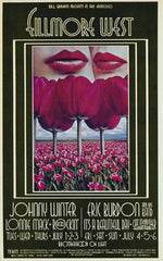 BG180 - Johnny Winter Poster - Fillmore Auditorium (01 - Jul - 69) Condition - 1