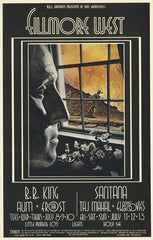 BG181 - B.B. King Poster - Fillmore Auditorium (08 - Jul - 69) Condition - 1