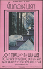 BG188 - John Mayall Poster - Fillmore Auditorium (19 - Aug - 69) Condition - 1.5
