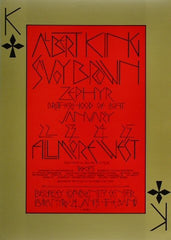 BG213 - Albert King Poster - Fillmore Auditorium (22 - Jan - 70) Condition - 1