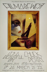 BG224 - It's a Beautiful Day Poster - Fillmore Auditorium (19 - Mar - 70) Condition - 1