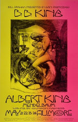 BG235 - B.B. King Poster - Fillmore Auditorium (21 - May - 70) Condition - 2