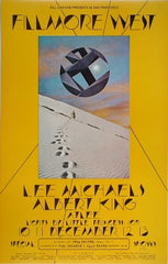 BG260 - Lee Michaels Poster - signed singer - Fillmore Auditorium (10 - Dec - 70) Condition - 1