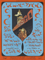 BG263 - Cold Blood Poster - oversize - Fillmore Auditorium (31 - Dec - 70) Condition - 1.5