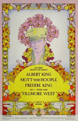 BG283 - Albert King Poster - Fillmore Auditorium (03 - Jun - 71) Condition - 1