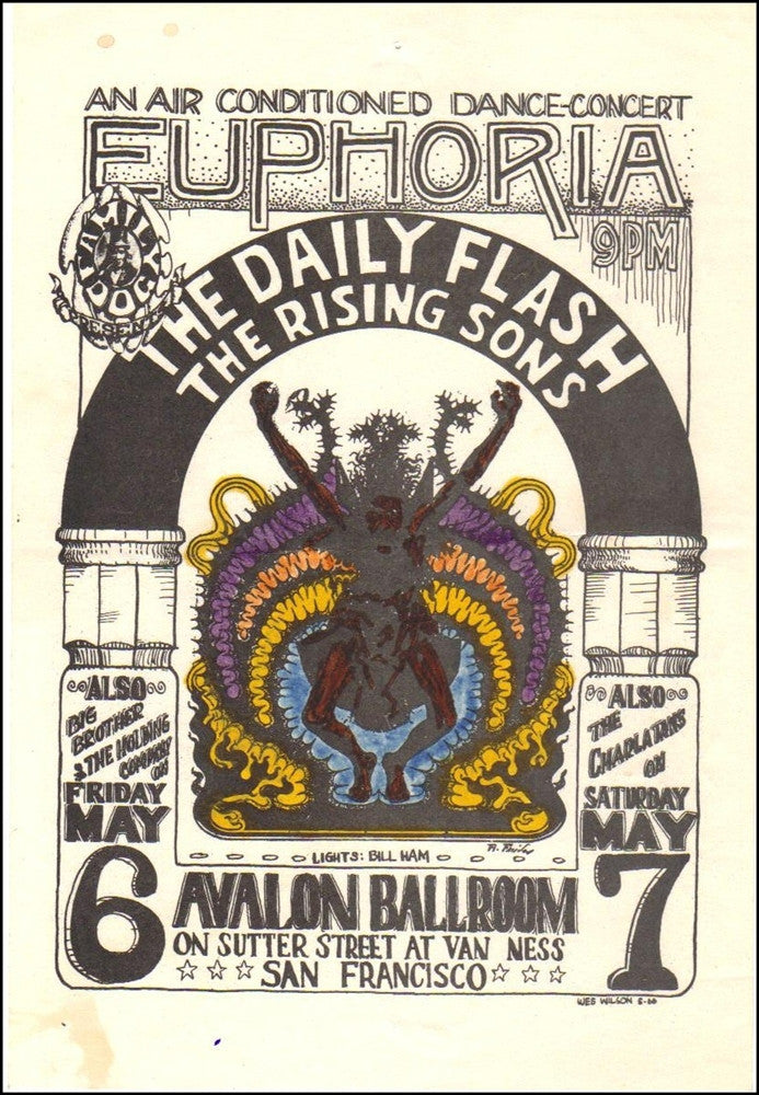 FD007 - Daily Flash Handbill - Avalon Ballroom (06 - May - 66) Condition - 2