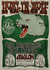 FD027 - Howlin Wolf Poster - Avalon Ballroom (23 - Sep - 66) Condition - 2.5