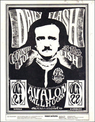 FD031 - Daily Flash Handbill - B/W - Avalon Ballroom (21 - Oct - 66) Condition - 1.5