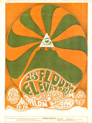 FD034 - 13th Floor Elevators Handbill - Purple - Avalon Ballroom (11 - Nov - 66) Condition - 1
