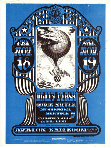 FD035 - Daily Flash Handbill - Avalon Ballroom (18 - Nov - 66) Condition - 1