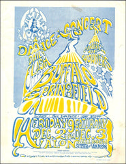 FD037 - Buffalo Springfield Handbill - Avalon Ballroom (02 - Dec - 66) Condition - 2