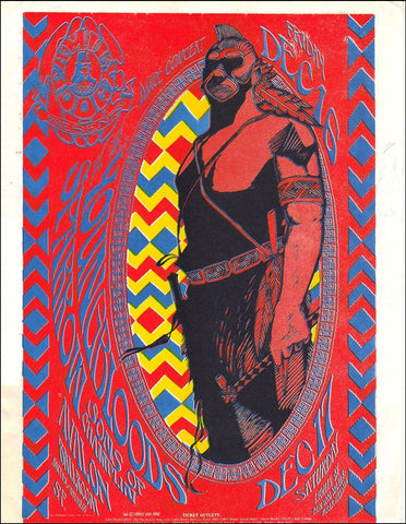 FD039 - The Youngbloods Handbill - Avalon Ballroom (16 - Dec - 66) Condition - 1.5