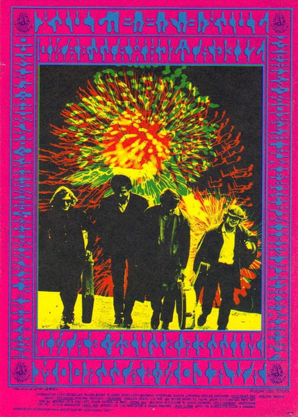 FD070 - Miller Blues Band Postcard - Avalon Ballroom (06 - Jul - 67) Condition - 1