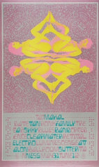 FD121 - Taj Mahal Postcard - lavender - Avalon Ballroom (31 - May - 68) Condition - 1.5