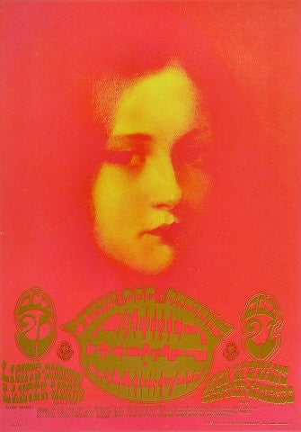 FDD07 - Canned Heat Poster - Second Print - Kelley Signed - personal copy - Family Dog - Condition - 1